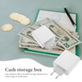 thumbnail image 4 of SHISUYAN 1Pcs Hidden Key Storage Box Stainless Steel Rectangular Home Use 4.0x2.4x1.2in, 4 of 9