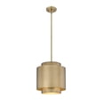 thumbnail image 5 of Z-Lite 739P12 Harlech 13" Wide Pendant - Bronze / Rubbed Brass, 5 of 7