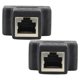 thumbnail image 4 of Conector divisor de cable de red de 2 piezas, conector de red negro, conector de red doméstico, 4 of 7