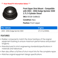 thumbnail image 2 of Front Upper Strut Mount - Compatible with 2003 - 2006 Dodge Sprinter 3500 2.7L 5-Cylinder Diesel 2004 2005, 2 of 2
