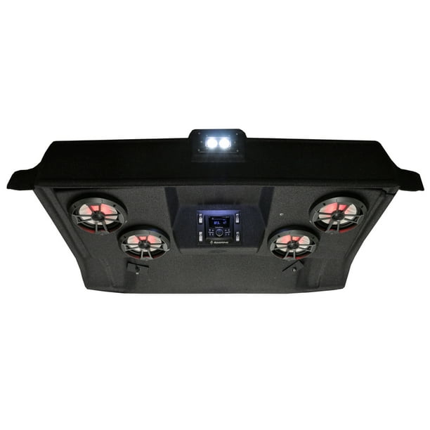 AudioFormz Polaris Ranger 1000 Stereo Roof Top Black #251006 - Walmart