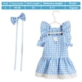 thumbnail image 2 of Vestido de perro Vestido a rayas para perros, Ropa para perros pequeños Niña, Traje de verano ligero para mascotas, Ropa para gatos, vestidos para perros para perros pequeños, 2 of 5