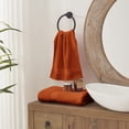 thumbnail image 2 of Juego de toallas COZYART de algodón turco naranja quemado, 650 g/m², 6 piezas, 2 of 7