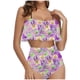 thumbnail image 1 of Traje de Baño para las Mujeres Traje de Baño Dividido de Eslinga, Trajes de Baño de Torso Largo para las Mujeres, 1 of 5