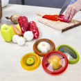 thumbnail image 5 of 5 Pieces Set Avocado Saver, Onion Silicone Storage, Fruit Containers, 5 of 5