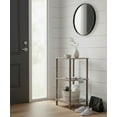 thumbnail image 4 of Nola Home 3-Tier End Table, Side Table, Multipurpose Shelf, Easy Turn Assembly, Grey, 4 of 5