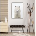thumbnail image 5 of Kate and Laurel Sylvie Alpaca Fluff Framed Canvas Wall Art by Amy Peterson Art Studio, 28x38 Gray, Whimsical Animal Wall Decor Artwork, 5 of 6