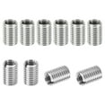 thumbnail image 1 of Unique Bargains Adaptateurs Filetés Manchon Réducteur Écrou M10 * 1,5 Mâle à M8 * 1,25 Femelle Réparation Insert Vis Réducteur 15mm 10 Pcs, 1 of 6