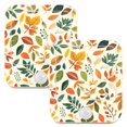 thumbnail image 7 of Yayeee 2-Pack Plug in LED Night Lights with Light Sensors Motion Detectors, Beige Retro Leaves, 7 of 7