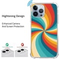 thumbnail image 4 of 70s Stripes Case Compatible with iPhone 11 Pro Max,Unique Art Design TPU Shock-proof Full Cover, 4 of 6
