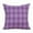 Purple, variant on Btomtd 17.7x17.7 in Thickened Linen Plaid Pillow Cover Woven Fabric Decorative Pillowcase Cushion Cover for Living Room Colorful Pillow Case Home Decor, Purple