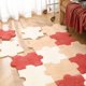 thumbnail image 3 of Toystoory 8 alfombras gruesas decorativas de poliéster para sala de estar, mesita de noche, dormitorio y sala de yoga. Decoración del hogar rojo, 3 of 6