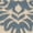 Cream/Blue, variant on SAFAVIEH Beach House Lennox Damask Indoor/Outdoor Area Rug Aqua/Cream, 5'3" x 7'6"