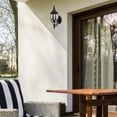 thumbnail image 4 of Design House 578666 Canterbury II Integrated LED Outdoor Wall Light, Black, 4 of 12