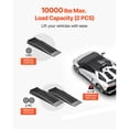 thumbnail image 3 of Heavy Duty Car Ramps 2 Pack, 20000 lb Capacity Low Profile Ramps for Oil Changes, Portable Garage Lift for Low Ground Clearance Vehicles, 3 of 12