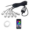 thumbnail image 1 of Kit De Tira De Luces Led Rgb Para Interior De Coche, Tira De Cuerda Ajustable De 360 ​​Grados Para Coche, Luz De Ambiente De Luz Fría De Baja Potencia Advancent VI012280-09, 1 of 6