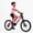 Pink, variant on RUNDEER Ebike Phone Holder, Motorcycle & Bicycle Handlebar Mount with Security Lock, Shockproof Design, 360° Rotation