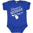 thumbnail image 3 of Inktastic Someone in Michigan Loves Me Boys or Girls Baby Bodysuit, 3 of 5