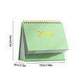 yilyih Small Desks for Small Spaces Mini Desk Calendar 20242025 Oct