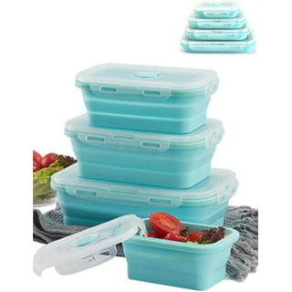 FaLX Foldable Microwavable Lunch Container - 350/500/800/1200ML, Removable  Lid, Good Sealing, Fresh-keeping, Food Container - Essential Kitchen Supply
