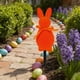 thumbnail image 5 of Estacas del jardín de conejos de Pascua - Decoraciones exteriores flocadas para decoración de jardín y fiesta de primavera, PVC multicolor de 9,44 pulgadas, 5 of 6
