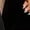 Black, variant on Black Plus Size V-Neck Flowy Long Sleeve Maxi Dress For Elegant Evening Party