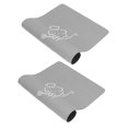 thumbnail image 5 of 2pcs Coffee Mat Skid Resistance Waterproof Dish Drying Mat Coffee Maker Mat for Countertops Pet Feeding 30x40cm/11.81x15.75in, 5 of 5