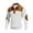 White, variant on BRGZLK Long Sleeve Polo Shirts for Men Trendy Color Blocking Zipper Turn Down Collar Casual Cozy Sports Tops for Daily Wear White S