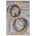 thumbnail image 2 of Abani Laguna Collection Painted Swirl 6' x 9' Grey Yellow Modern Area Rug, 2 of 5