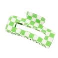 thumbnail image 2 of batmeuy 1/4Pcs Women Hair Claws Strong Fixation Plaid Pattern Design Hair Clips Versatile Lattice Hair Accessories, 2 of 2