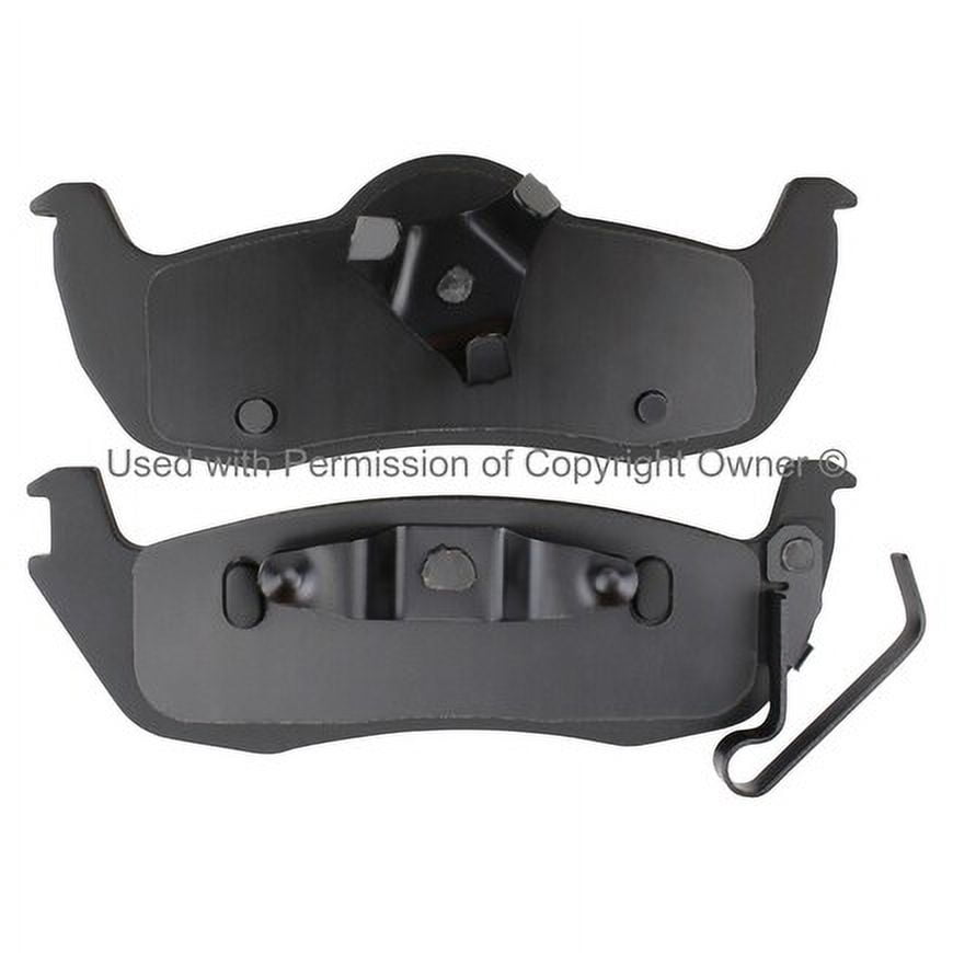 Mpa Electrical 1003-1087M Quality Built Disc Brake Pad Set   Black Series,