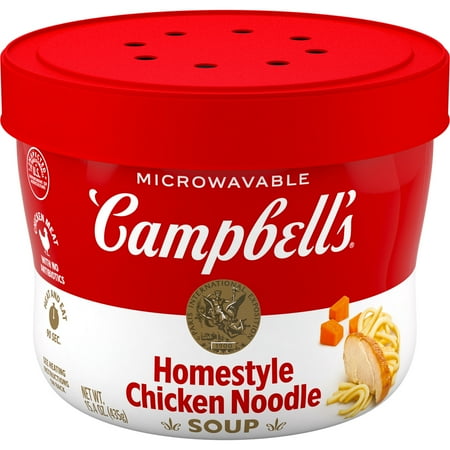 UPC 051000180643 product image for Campbell s Homestyle Chicken Noodle Soup  15.4 oz Microwavable Bowl | upcitemdb.com