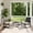 Beige, variant on WWR Rocking Patio Bistro Sets 3 Piece - All-Weather - Conversation Furniture Set, Wicker Rattan Outdoor Front Porch Chair for Balcony, Porch, Garden, Backyard, Poolside