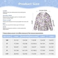 thumbnail image 5 of Kids Zip Up Hoodie for Boys Girls Toddler - Lavender Flowers Leaves Lightweight Long Sleeve 4T Boys Girl Clothes, Sun Protection Windproof Jackets Hoodie Sweatshirt, 5 of 7