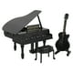 thumbnail image 1 of 1 Juego de piano y guitarra en miniatura para casa de muñecas. Detalles realistas. Modelo musical para casa de muñecas, ideal para coleccionar y decorar., 1 of 7