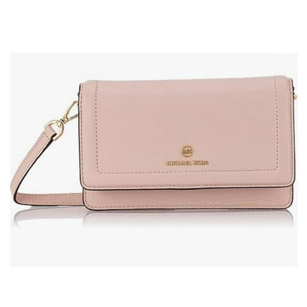 Michael Kors Women's Jet Set Small Pebbled Leather Smartphone Convertible Crossbody bag 32S1GT9C5L-187