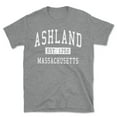 thumbnail image 1 of Ashland Massachusetts Classic Established Men's Cotton T-Shirt, 1 of 1