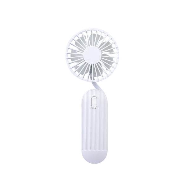 Ventilador portátil Injueey para colgar en el cuello blanco