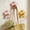 Yellow, Pink, Purple, variant on 3 Pcs Daisy Wall Hooks Wood Flower Towel Hooks Cute Flower Decorative Wall Mount Hangers for Bathroom Kitchen Bedroom Home Entryway Decor (Orange,Red,Dark Blue)