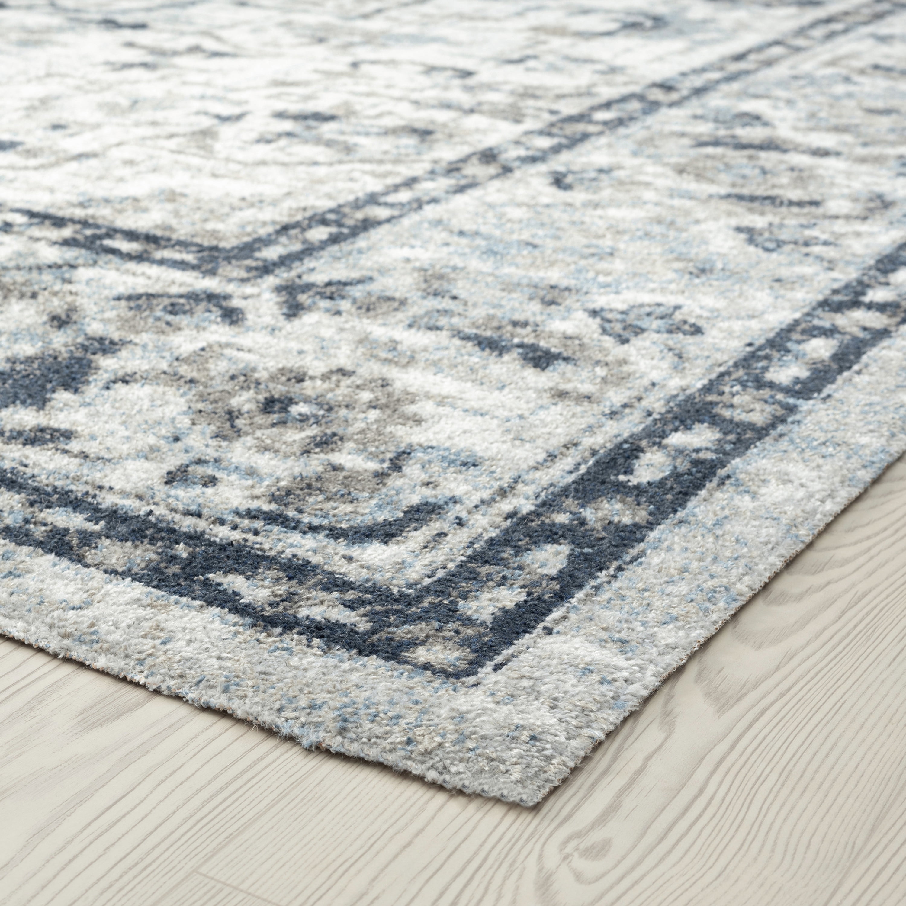 Traditional 9x12 Area Rug (8'9'' x 11'3'') Oriental Cream, Cream Living Room Easy to Clean