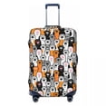 thumbnail image 1 of Custom Colorful Cartoon Kitten Cat Luggage Cover Elastic Travel Suitcase Protective Covers Fits 18-32 Inch, 1 of 1