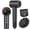 Black, variant on Hair Dryer, 160,000 RPM Professional-Grade Upgraded Ion Hair Dryer with Temperature Control and Low-Noise Function, Suitable for All Hair Types, Fast Drying, Includes Diffuser and Ambient LED Lights