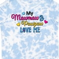 thumbnail image 4 of Inktastic My Mawmaw and Pawpaw Love Me with Hearts Boys or Girls Toddler T-Shirt, 4 of 5