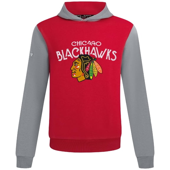Men's Levelwear  Red/Gray Chicago Blackhawks Ultimate Mission Pullover Hoodie