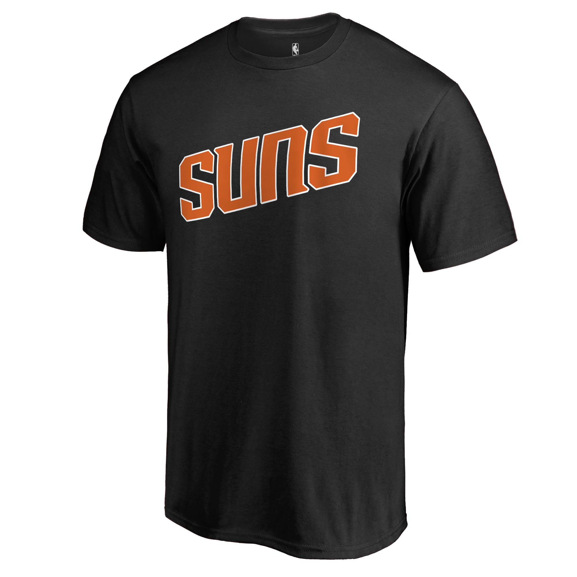Men's Black Phoenix Suns Primary Wordmark T-Shirt