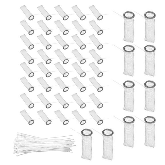 NATEFEMIN Stainless Steel Drain Hair Catcher 50 Pcs Washing Machine Hose Filter Universal Fit Easy To Use for Laundry Drains