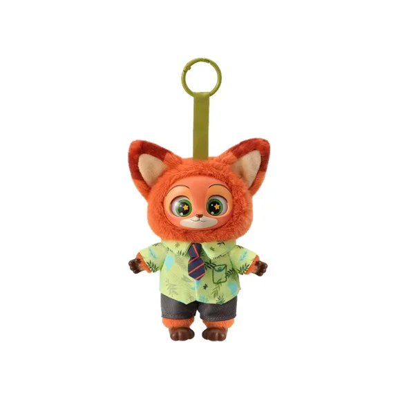 New Zoo-topias Key Chain Cute N-ick J-udy Action Figure Zoo-topias Pendant Anime Figures Cartoon Collection for Fans