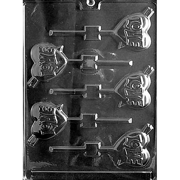 Grandmama's Goodies Valentine's Day V029 Love Arrow Lollipop Sucker Chocolate Candy Soap Mold with Exclusive Molding Instructions