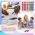 thumbnail image 4 of Bolígrafo Yeaqee Inspirational con punta capacitiva x24 unidades, multicolor, 4 of 7