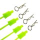 thumbnail image 3 of 6x4 Uds RC Cuerpo Shell Clips Pines Para 1/10 ARRMA Coche Accesorios De Bricolaje Verde, 3 of 4